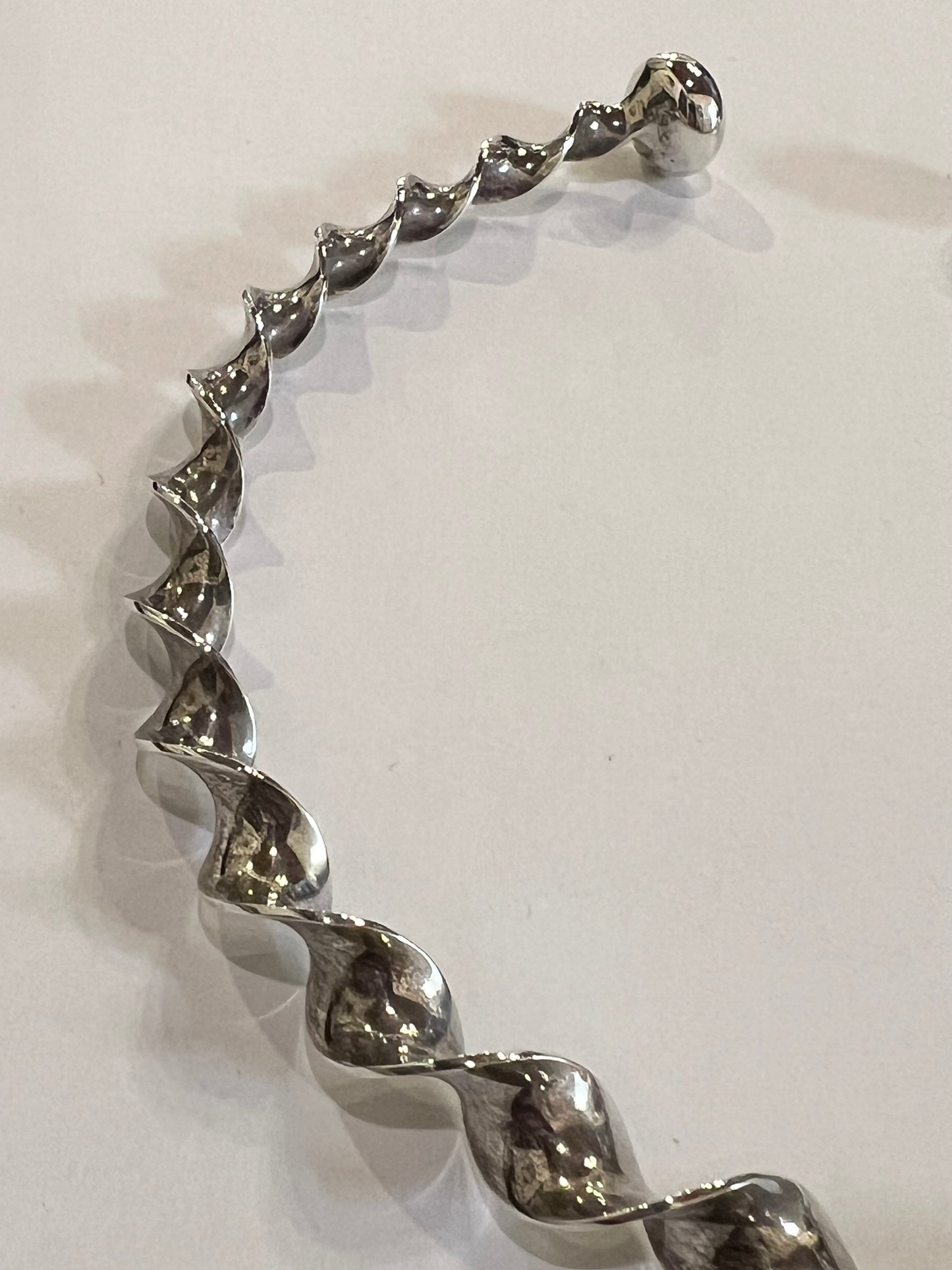 Estate Pádraigh Ó’Matúna Irish Sterling Torc Collar Necklace