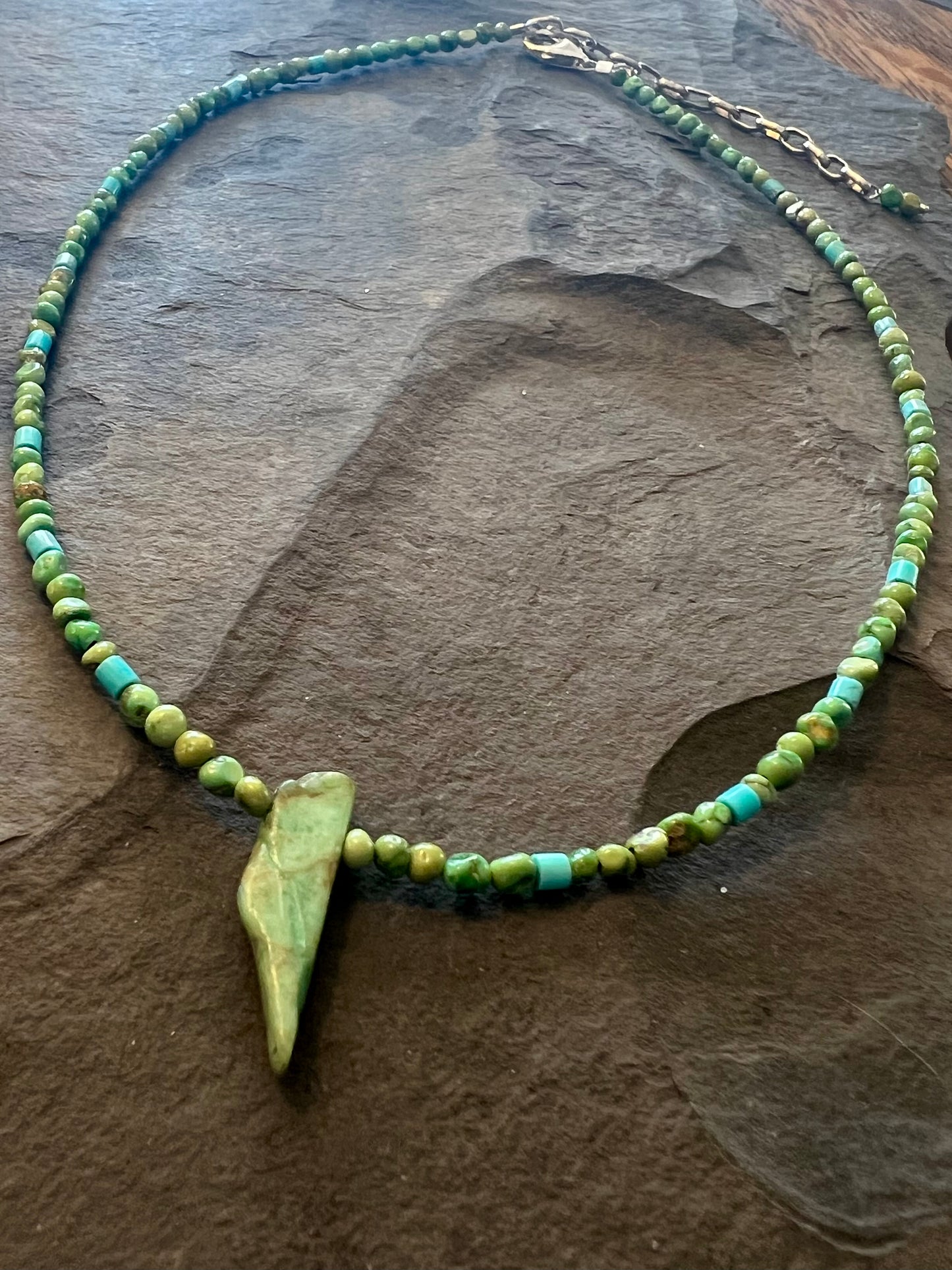 Sonoran Sunset Turquoise One of a Kind Necklace